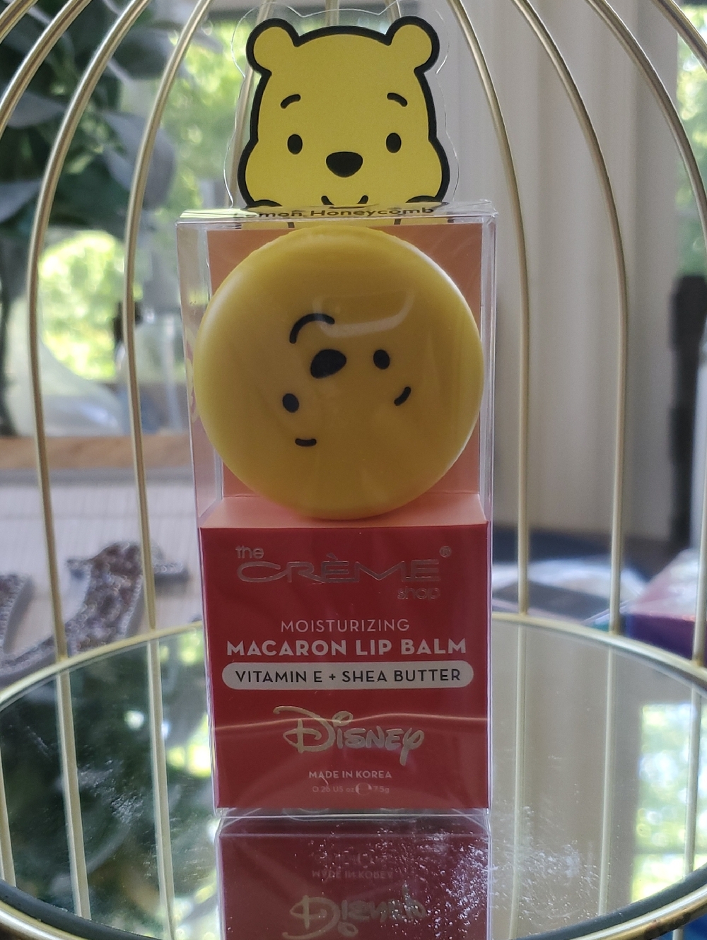Disney Yellow Winnie the Pooh Macaron Lip Balm
